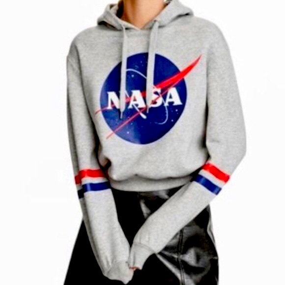 NASA cropped hoodie - Picture 3 of 3